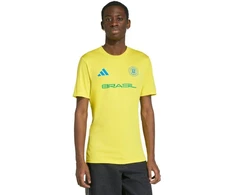 Vyriški „adidas“ Brazilijos rinktinės 26 marškinėliai, geltoni, KH2307