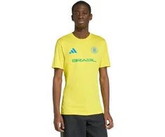 Vyriški „adidas“ Brazilijos rinktinės 26 marškinėliai, geltoni, KH2307