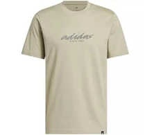 Vyriški adidas Color Connect grafiniai marškinėliai smėlio spalvos KE1315