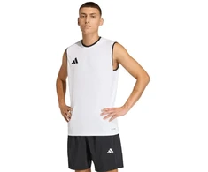 Vyriški adidas Entrada 26 marškinėliai be rankovių balti KB3928