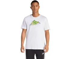 Vyriški adidas Novelty Mini marškinėliai balti JZ5037