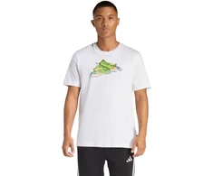 Vyriški adidas Novelty Mini marškinėliai balti JZ5037