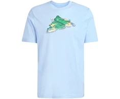 Vyriški adidas Novelty Mint marškinėliai, šviesiai mėlyni JZ5038