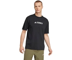 Vyriški adidas Terrex Classic Logo marškinėliai, juodi JF9143