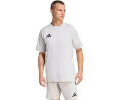 Vyriški adidas Tiro 26 kelioniniai marškinėliai, šviesiai pilki, KD1120