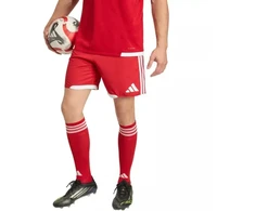 Vyriški adidas Tiro 26 varžybiniai šortai, raudoni ir balti, KA6179
