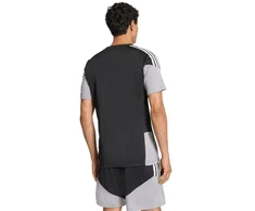 Vyriški adidas Tiro 26 varžybų treniruočių marškinėliai, juodi, pilki ir balti JX4254