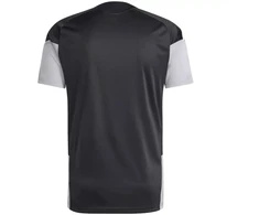 Vyriški adidas Tiro 26 varžybų treniruočių marškinėliai, juodi, pilki ir balti JX4254