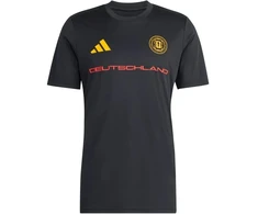Vyriški adidas Vokietijos rinktinės 26-ojo numerio marškinėliai, juodi, KH2305