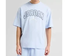 Vyriški "Air Jordan" "Brooklyn Arch Logo" marškinėliai Mėlyni - IB7347-407