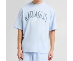 Vyriški "Air Jordan" "Brooklyn Arch Logo" marškinėliai Mėlyni - IB7347-407