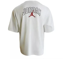 Vyriški Air Jordan Brooklyn Arch Logo Marškinėliai, Balti - II2344-100