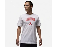 Vyriški Air Jordan London City Jumpman marškinėliai balti - HQ0398-100