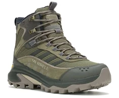 Vyriški aukšti turistiniai batai Merrell Moab Speed 2 Thermo Mid WP, juodi