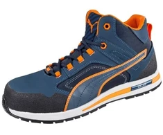 Vyriški batai Puma Crosstwist Mid, mėlyni su oranžinėmis detalėmis