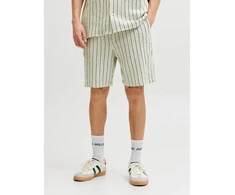 Vyriški dryžuoti „Jack&amp;Jones“ šortai JPSTJAIDEN COBA STRIPE JOG SHORTS REG SN 12274413 TEA/STRIPES