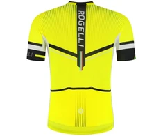 Vyriški dviračių marškinėliai Rogelli Gara Mostro II, geltoni, 2XL