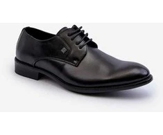 Vyriški elegantiški juodi bateliai Jenavee