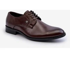 Vyriški elegantiški rudi brogues Jenavee
