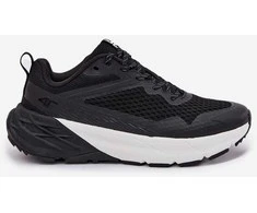 Vyriški juodi laisvalaikio batai su ventiliacija 4F SPEED HIKER