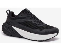 Vyriški juodi laisvalaikio batai su ventiliacija 4F SPEED HIKER