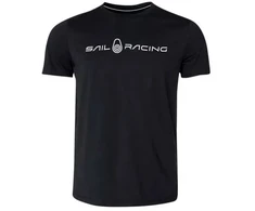 Vyriški juodi Sail Racing Bowman Tee marškinėliai