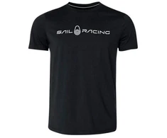 Vyriški juodi Sail Racing Bowman Tee marškinėliai