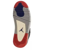 Vyriški kedai Air Jordan4 Rare Air Juodi/Ugnies Raudoni/Tamsūs - FV5029-003