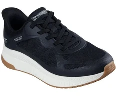 Vyriški laisvalaikio bateliai Skechers Bobs Squad 4, juodi, 118423 BLK
