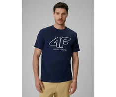 Vyriški laisvalaikio marškinėliai su 4F logotipu 4FRSS26TTSHM3999-31S
