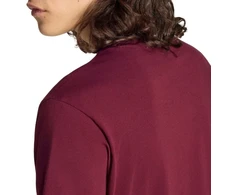 Vyriški marškinėliai adidas Essentials Small Logo, bordo
