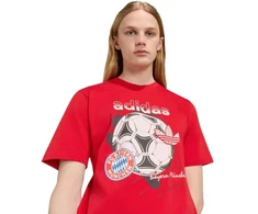 Vyriški marškinėliai adidas FC Bayern München Seasonal Graphic, raudoni