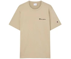 Vyriški marškinėliai Champion SS Tee, smėlio spalvos, 221798 MS041