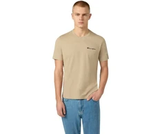 Vyriški marškinėliai Champion SS Tee, smėlio spalvos, 221798 MS041