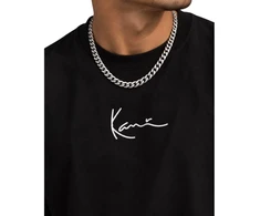 Vyriški marškinėliai Karl Kani Signature Tee, juodi