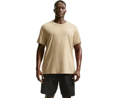 Vyriški marškinėliai Nike Club Tee, smėlio spalvos, AR4997 297