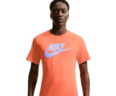 Vyriški marškinėliai Nike Nsw Tee Icon Futura, oranžiniai
