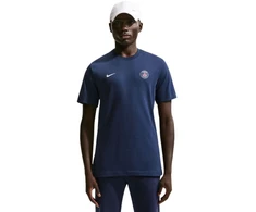 Vyriški marškinėliai Nike PSG Essential tamsiai mėlyni IM1664 410