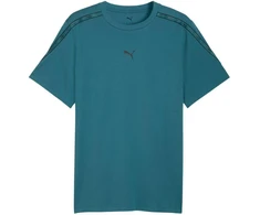 Vyriški marškinėliai Puma su juostele, turkio spalvos, 691693 41