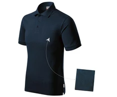 Vyriški marškinėliai „Resist Heavy Polo“ (tamsiai mėlyni 02 (prekės ženklo etiketė))