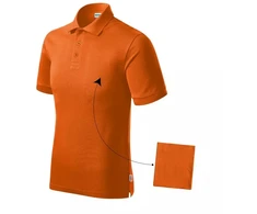Vyriški marškinėliai „Resist Heavy Polo“ (oranžinė, 11 (prekės ženklo etiketė))