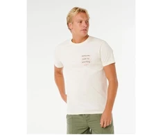 Vyriški marškinėliai Rip Curl Vaporcool Search 3 Stacks, balti