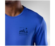 Vyriški marškinėliai Rossignol Graphic Active Tee, mėlyni