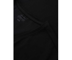 Vyriški marškinėliai SLIM FIT su apvalia iškirpte ir logotipu