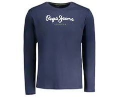 Vyriški marškinėliai su ilgomis rankovėmis Pepe Jeans, mėlyna