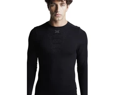 Vyriški marškinėliai X-BIONIC MightyWool LS-X, juodi
