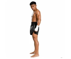 Vyriški Muay Thai šortai DBX Bushido V2 Combatwear, juodi