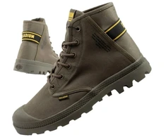 Vyriški Palladium Pampa Hi Dare II aukštos aulinės sportbačiai chaki