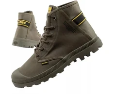 Vyriški Palladium Pampa Hi Dare II aukštos aulinės sportbačiai chaki