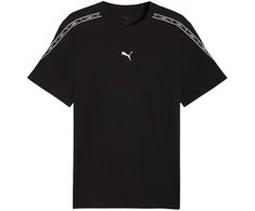 Vyriški Puma juostiniai marškinėliai juodi 691693 01